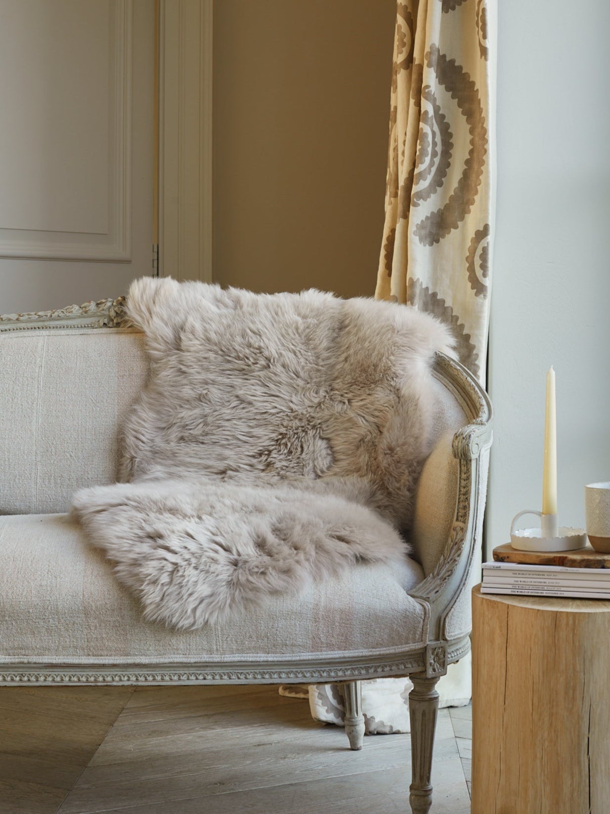 Sheepskin Rug Oyster – Hyde Hare