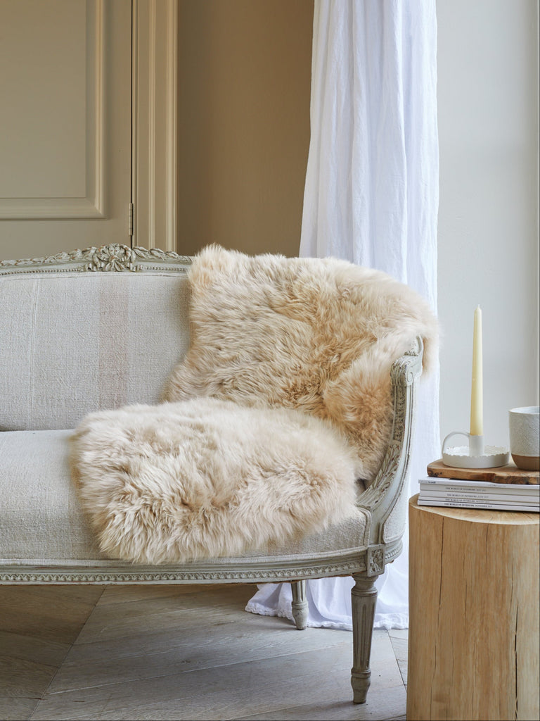 Sheepskin Rug Champagne