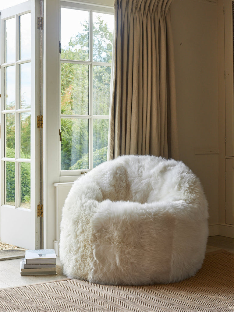 Giant Sheepskin Beanbag