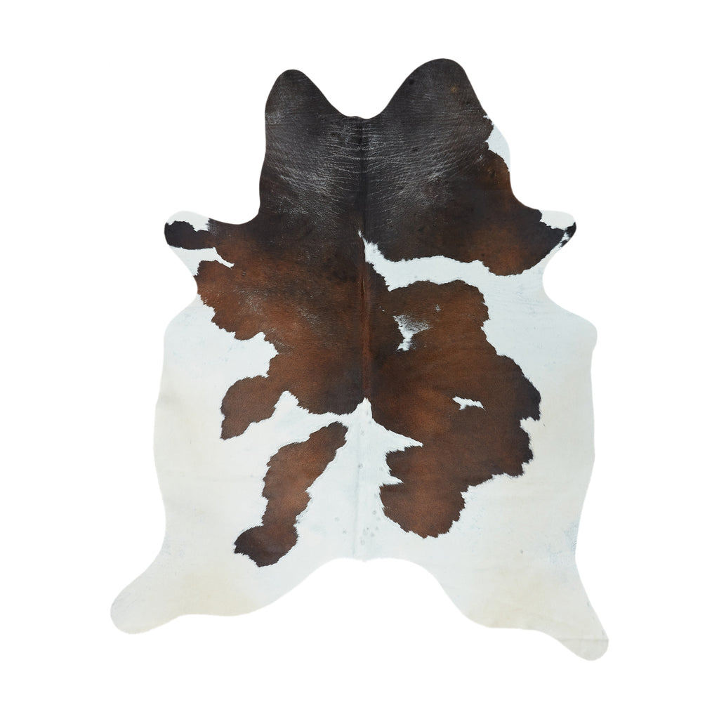 Cowhide Rug - Brown & White (200cm x 160cm)