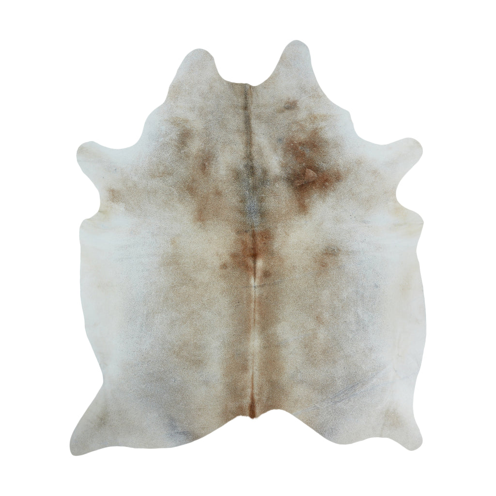 Cowhide Rug - Brown & White (200cm x 180cm)