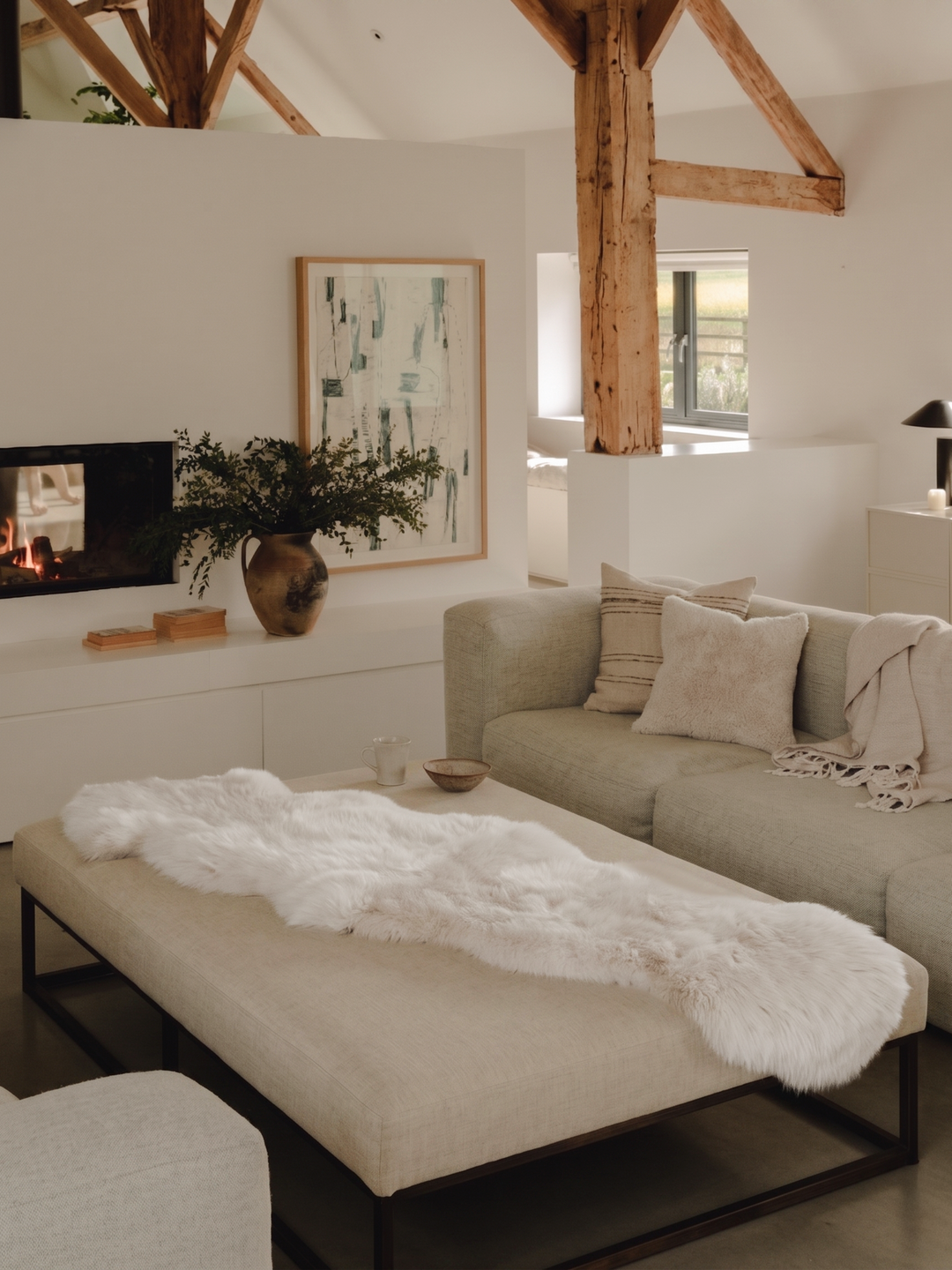 Double Sheepskin Rug - Ivory – Hyde & Hare