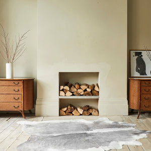 Beautiful Grey Cowhide Rugs