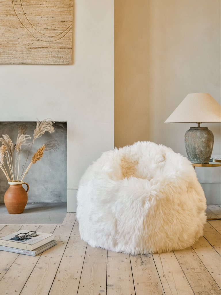 Large Sheepskin Beanbag