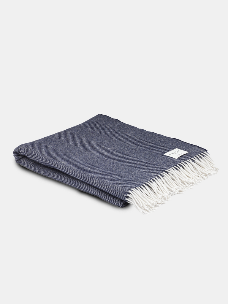 Kilbarn Lambswool Throw Herringbone
