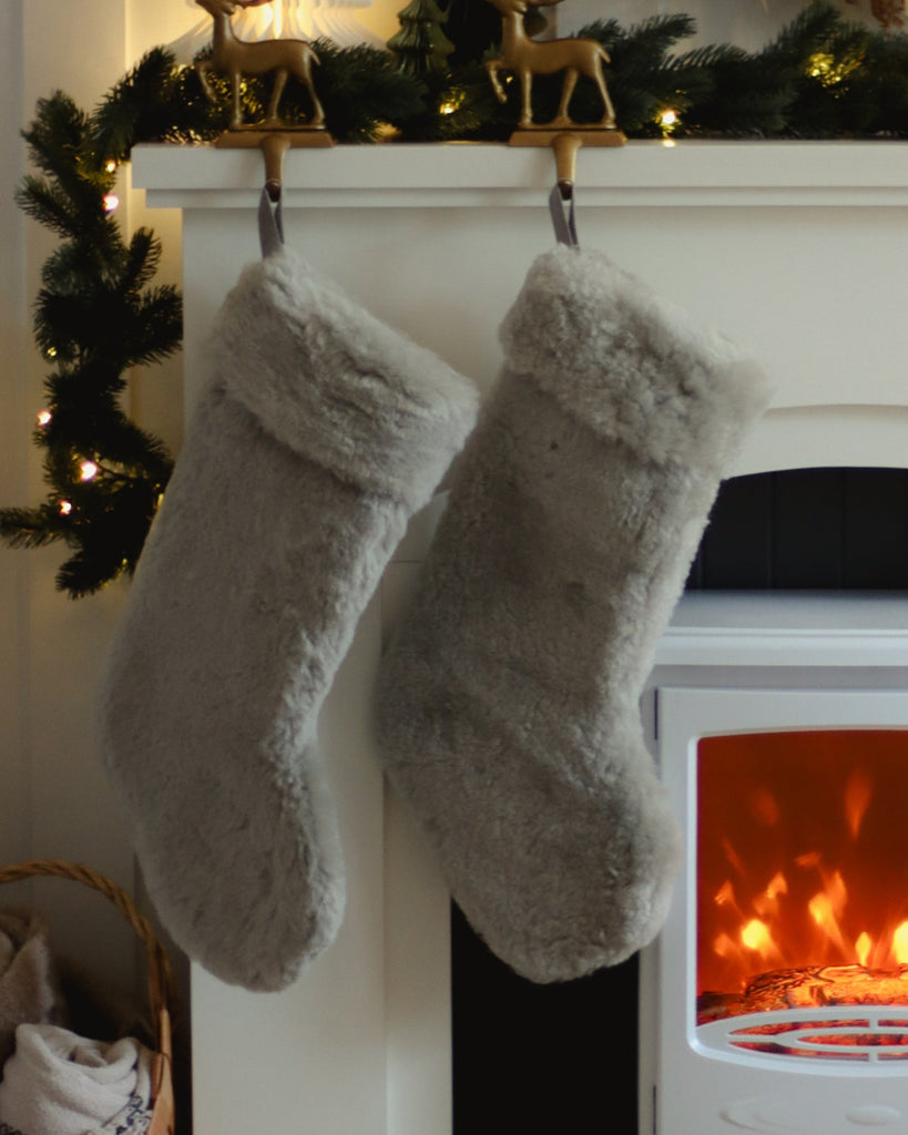 Sheepskin Stocking Pearl