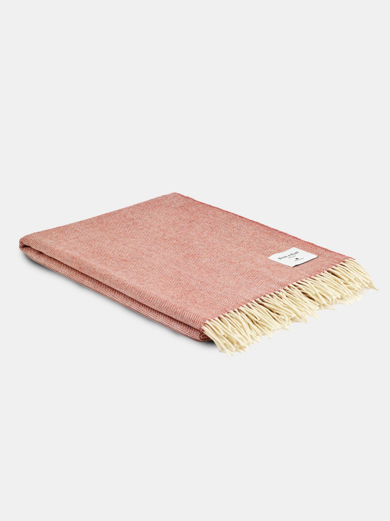 Cotton Raspberry Throw The Kilbarn Lambswool Throw - Raspberry – Hyde & Hare