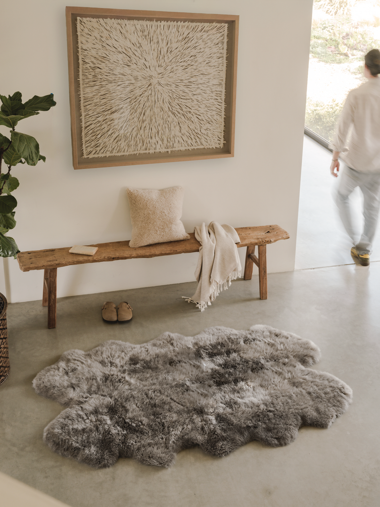 Quatro Sheepskin Rug Vole