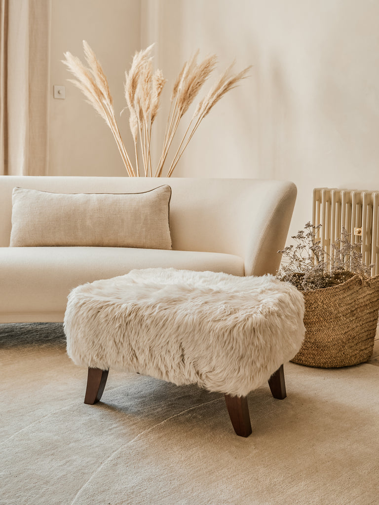 Sheepskin Stool