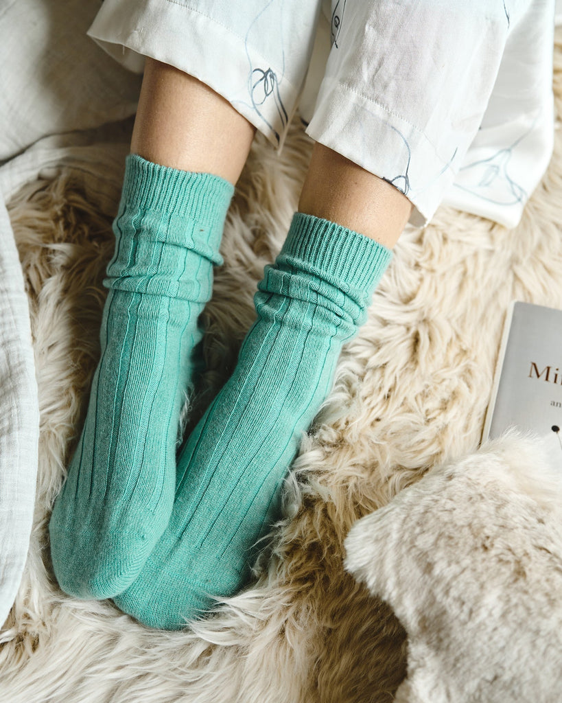 Cashmere Bed Socks